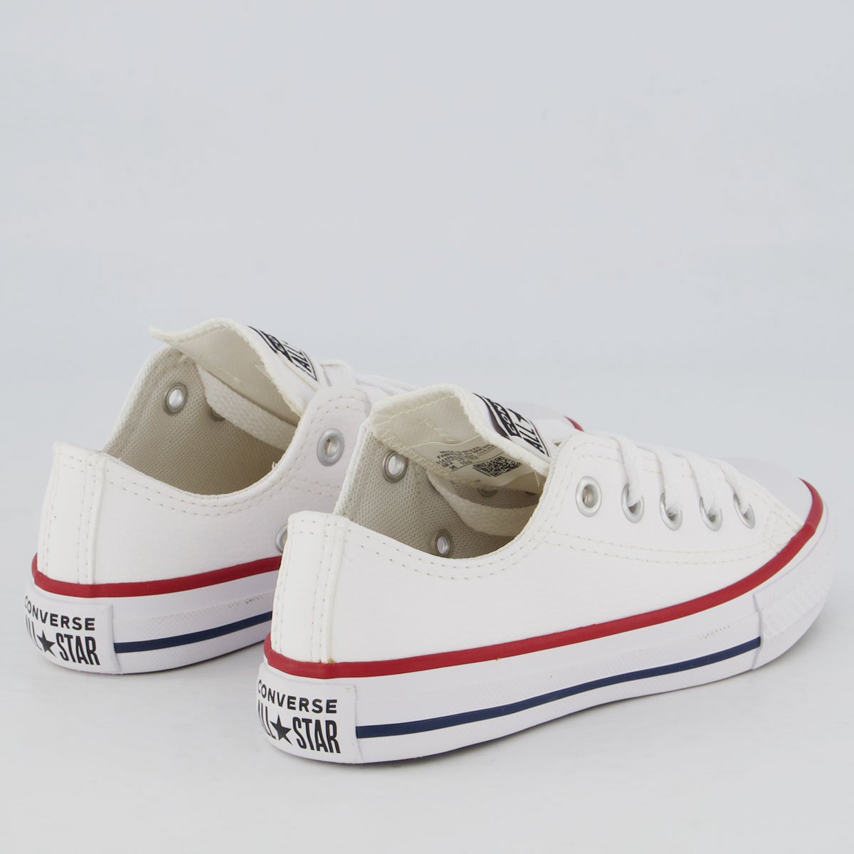 Tênis Converse All Star CT Juvenil Branco Branco 7