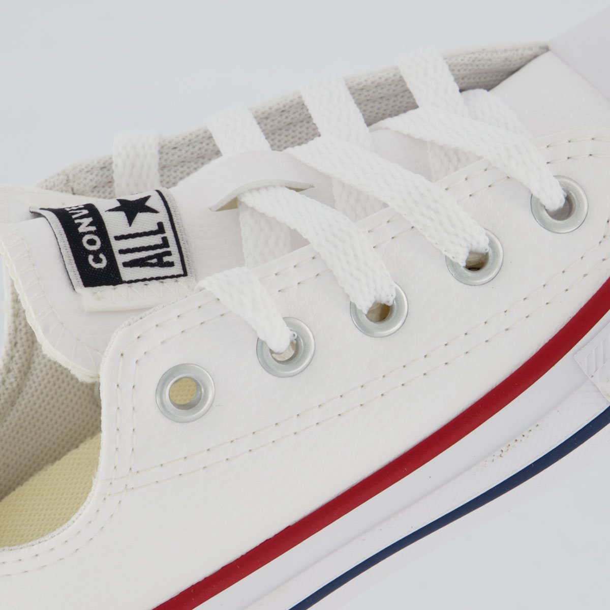Tênis Converse All Star CT Juvenil Branco Branco 3