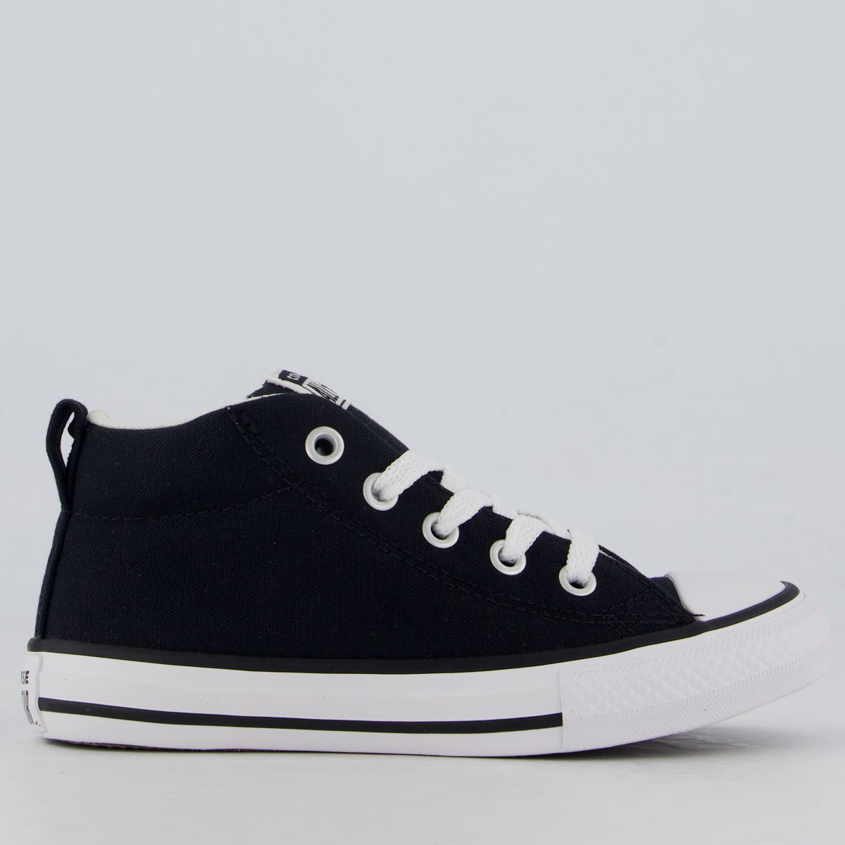 Tênis Converse All Star CT Cano Alto Juvenil Preto