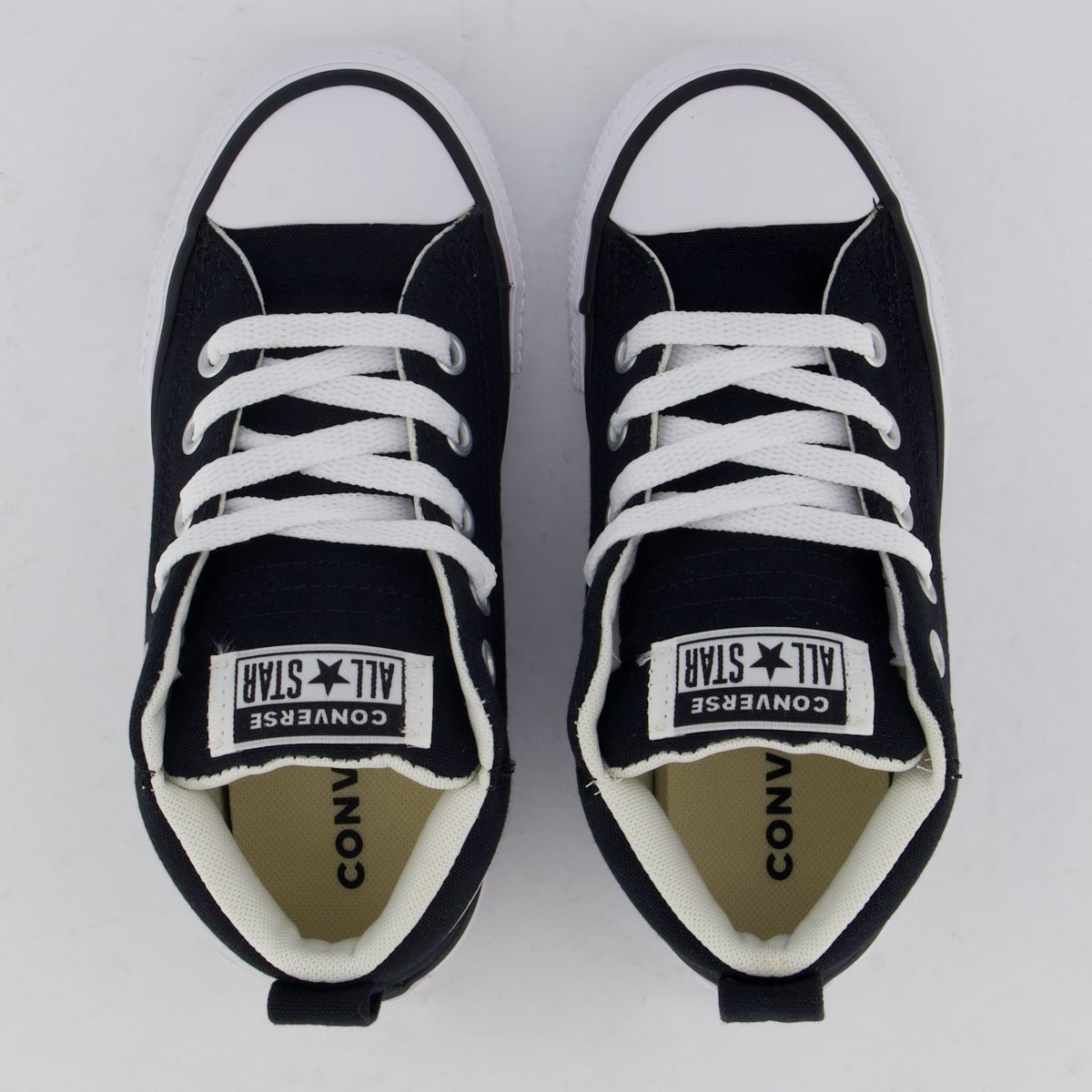 Tênis Converse All Star CT Cano Alto Juvenil Preto Preto 4