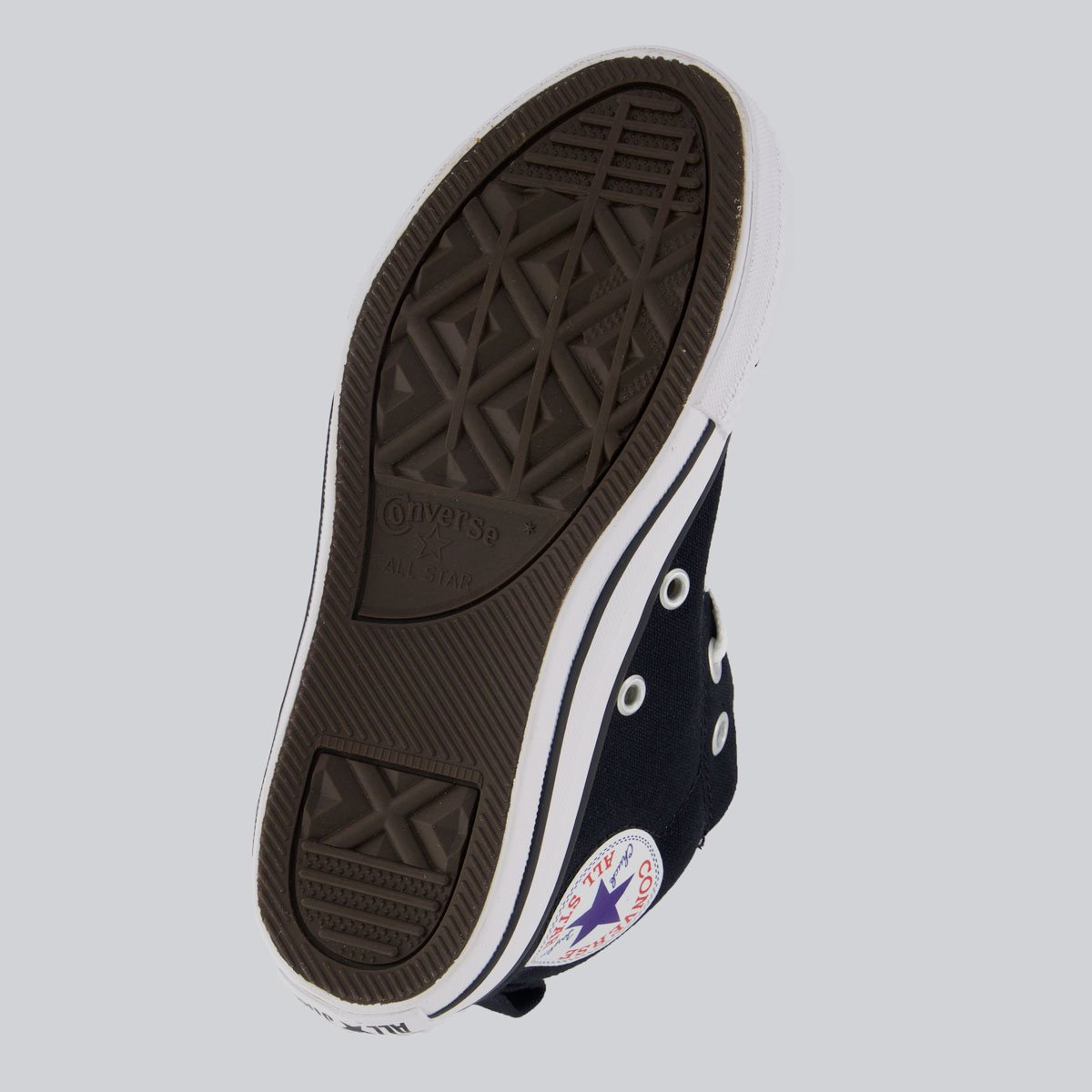 Tênis Converse All Star CT Cano Alto Juvenil Preto Preto 5