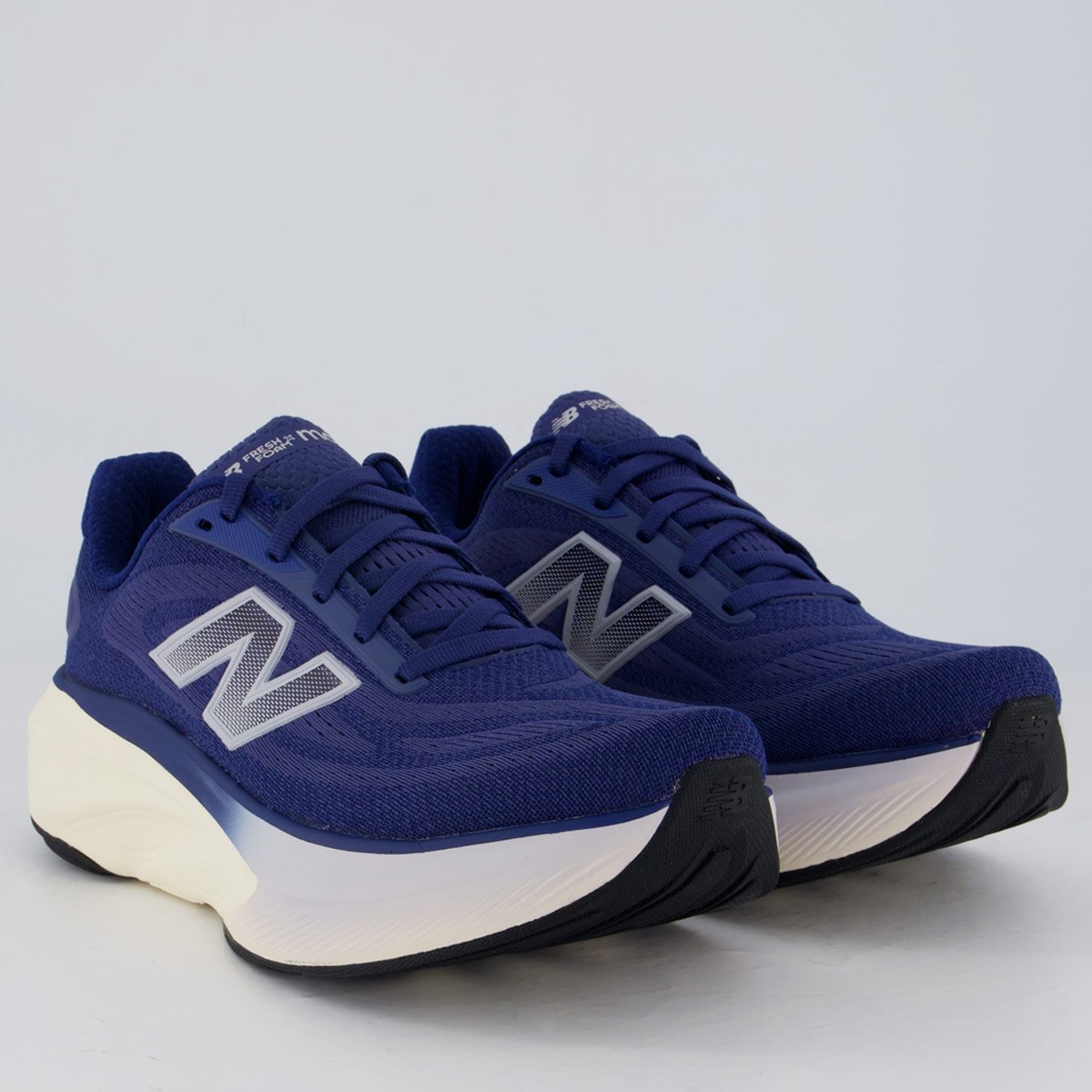 Tênis New Balance Fresh Foam X More V6 Feminino Roxo Azul 2