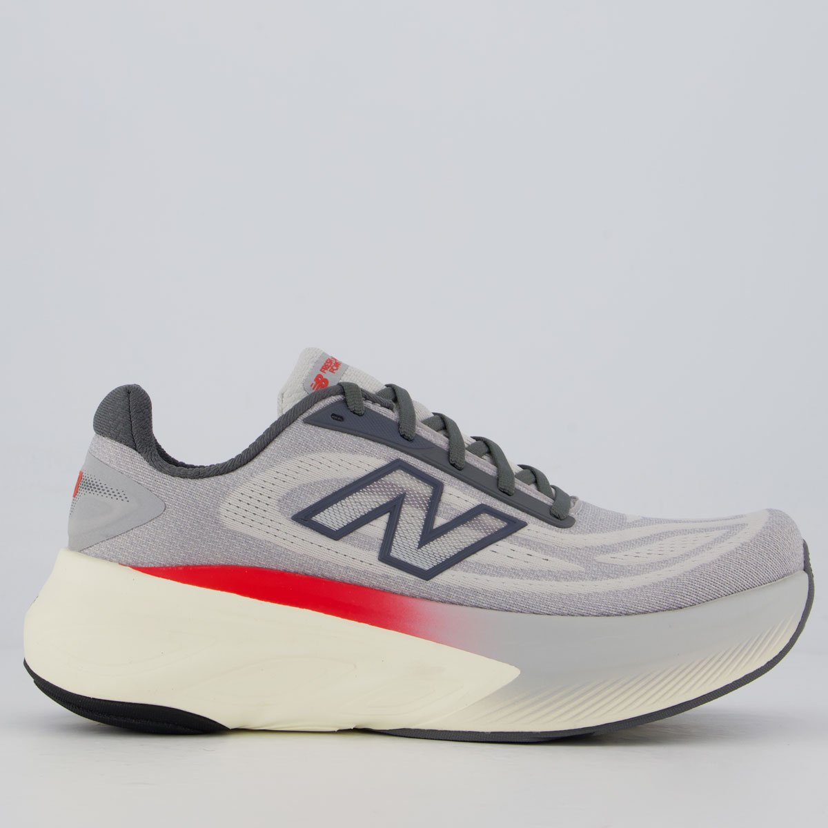 Tênis New Balance Fresh Foam X More V6 Cinza Cinza