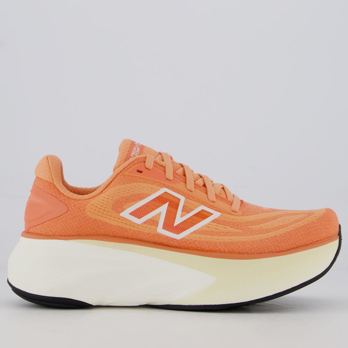 Tênis New Balance Fresh Foam X More V6 Feminino Laranja Laranja 1