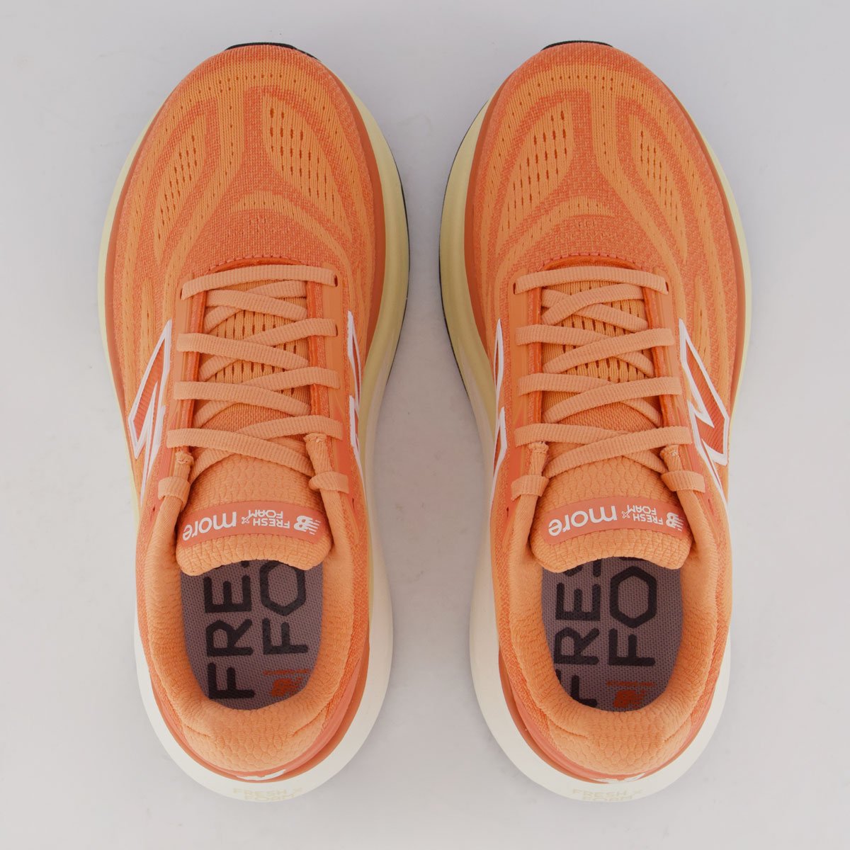 Tênis New Balance Fresh Foam X More V6 Feminino Laranja Laranja 4