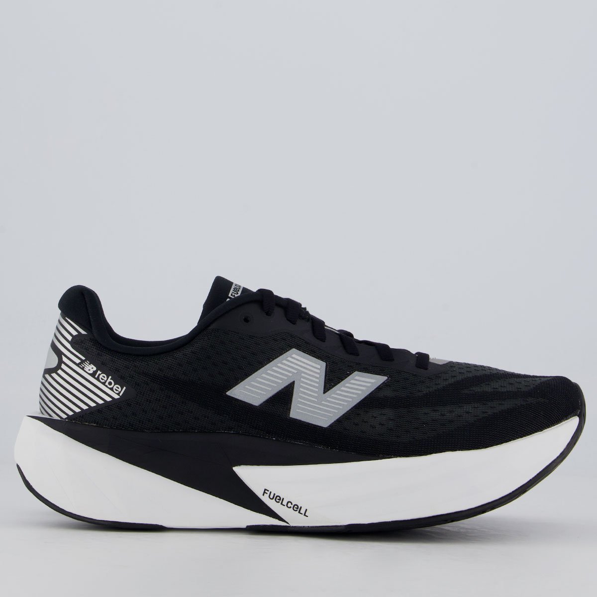 Tênis New Balance Fuelcell Rebel V5 Preto Preto