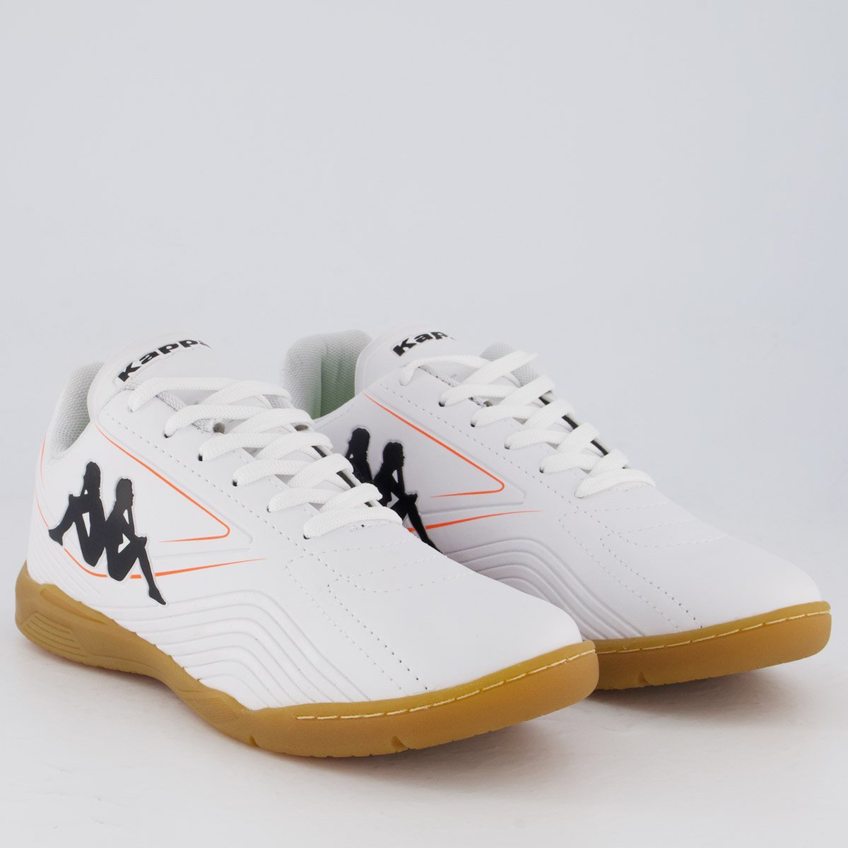 Chuteira Kappa Turin Futsal Branca Branco 2