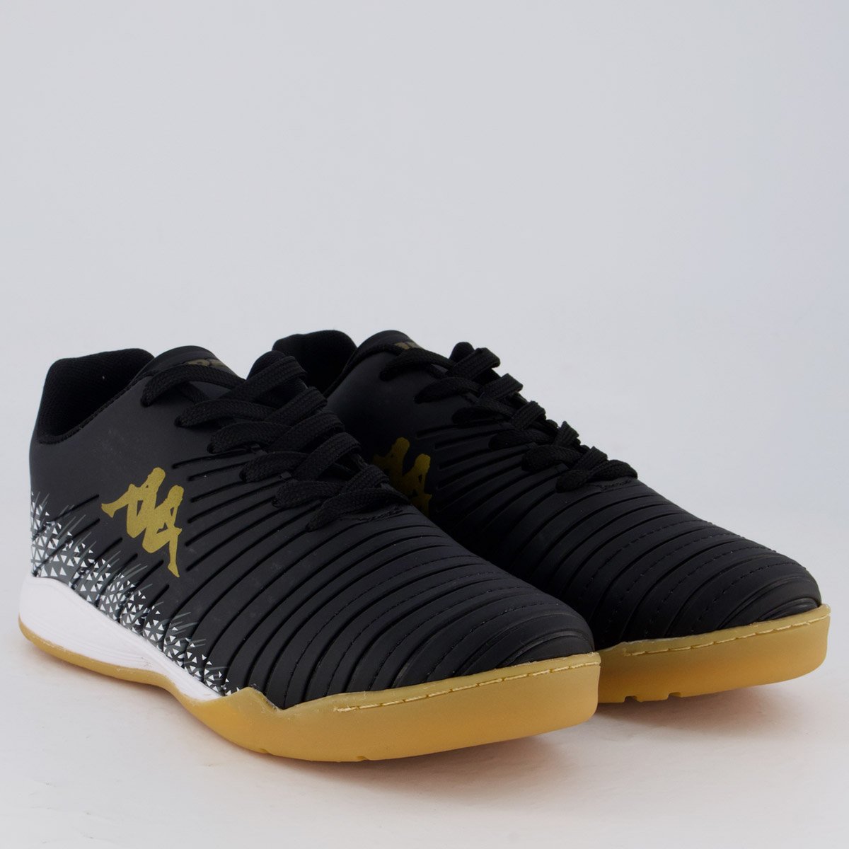 Chuteira Kappa Ultra Futsal Preta Preto 2