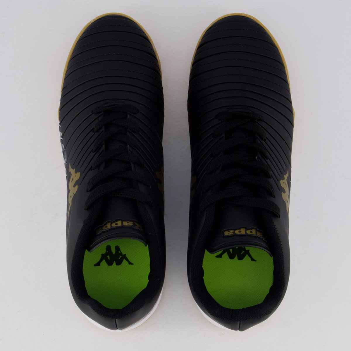 Chuteira Kappa Ultra Futsal Preta Preto 4