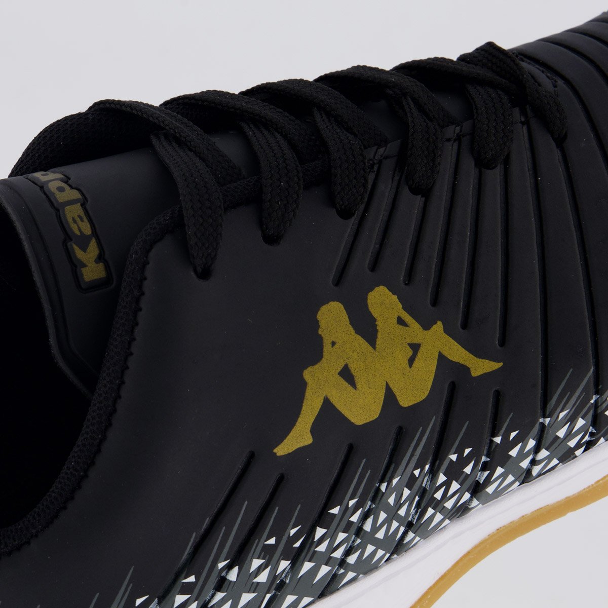 Chuteira Kappa Ultra Futsal Preta Preto 7
