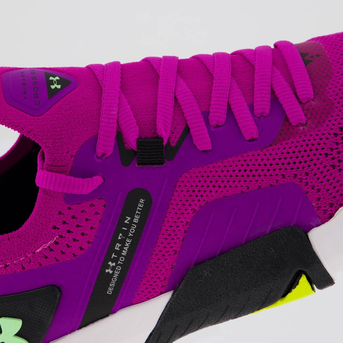 Tênis Under Armour Tribase Cross SE Roxo e Branco Roxo/Branco 7