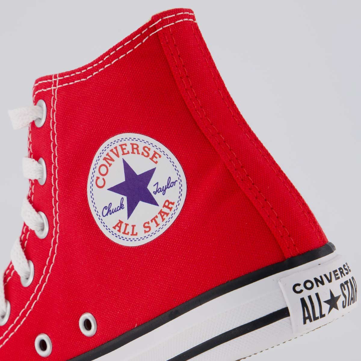 Tênis Converse All Star CT Cano Alto Juvenil Vermelho Vermelho 6