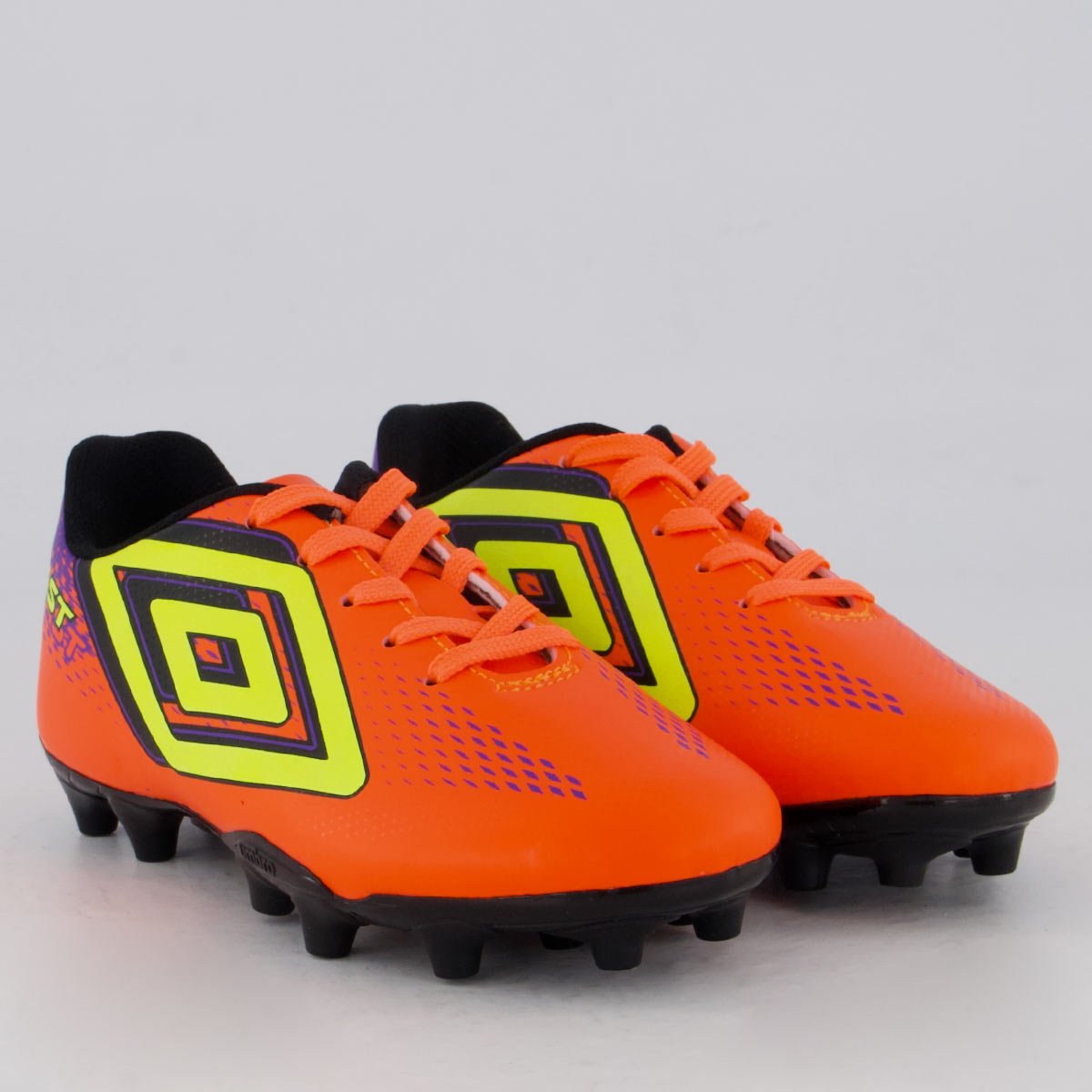 Chuteira Umbro Fast II Campo Juvenil Laranja Laranja 2