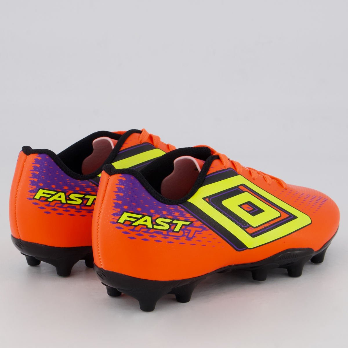 Chuteira Umbro Fast II Campo Juvenil Laranja Laranja 3