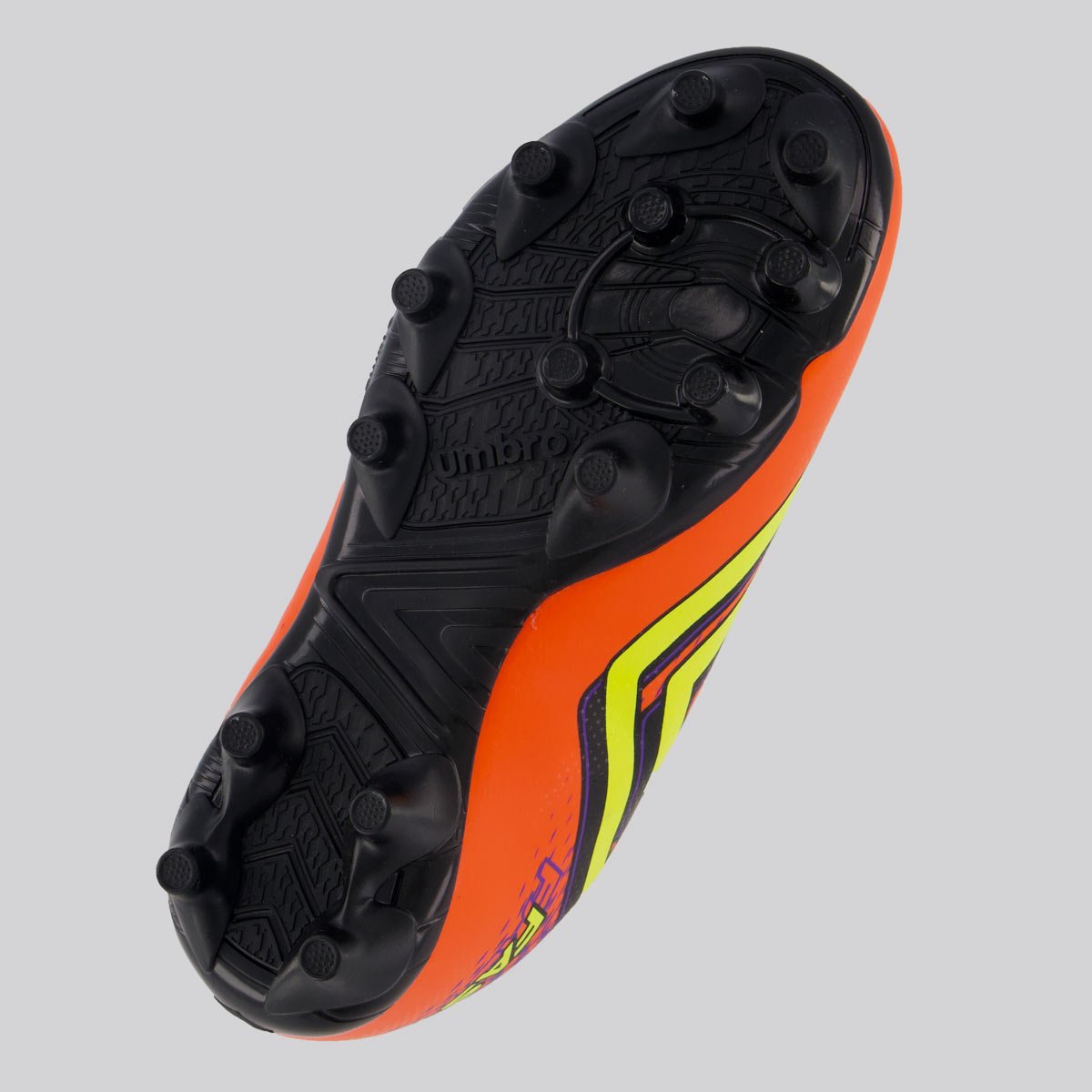 Chuteira Umbro Fast II Campo Juvenil Laranja Laranja 5