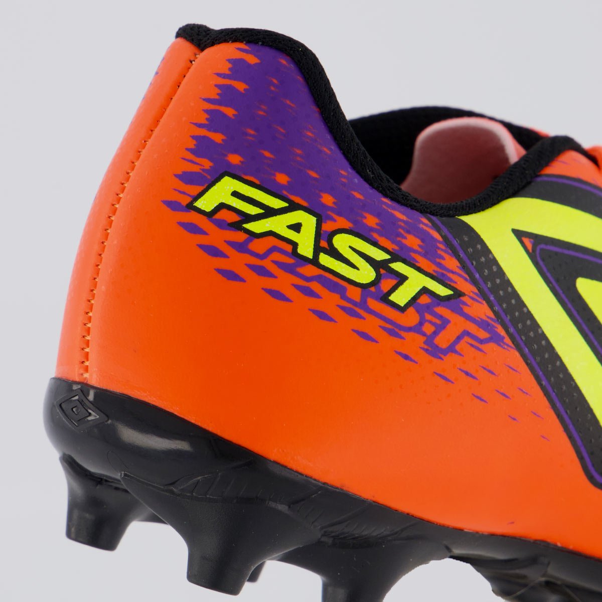 Chuteira Umbro Fast II Campo Juvenil Laranja Laranja 6