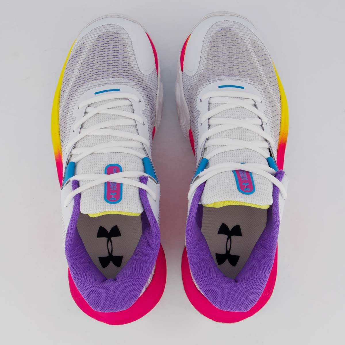 Tênis Under Armour Dime Branco Multicores