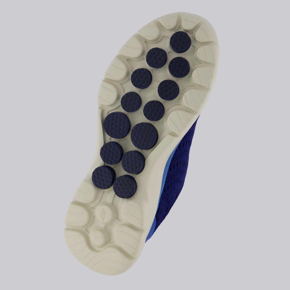Tênis Skechers Go Walk 6 Marinho e Off White Azul 5