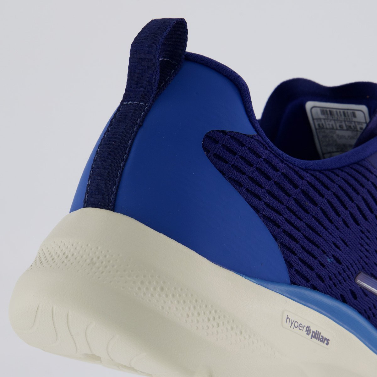 Tênis Skechers Go Walk 6 Marinho e Off White Azul 6