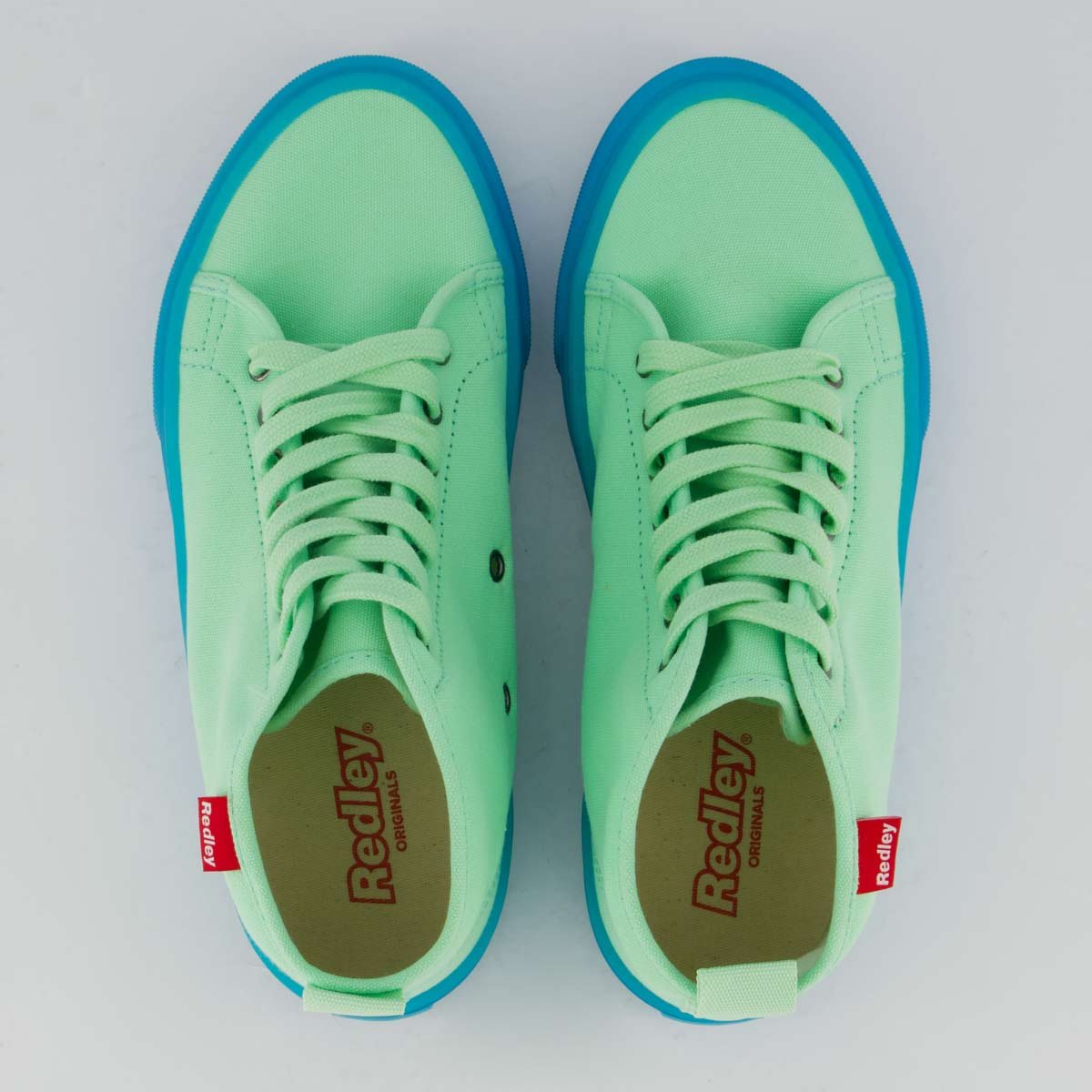 Tênis Redley Cano Médio Verde e Azul Turquesa Azul Turquesa/Verde 4