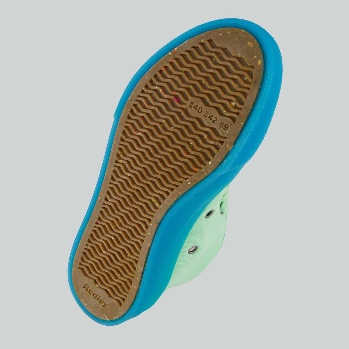 Tênis Redley Cano Médio Verde e Azul Turquesa Azul Turquesa/Verde 5