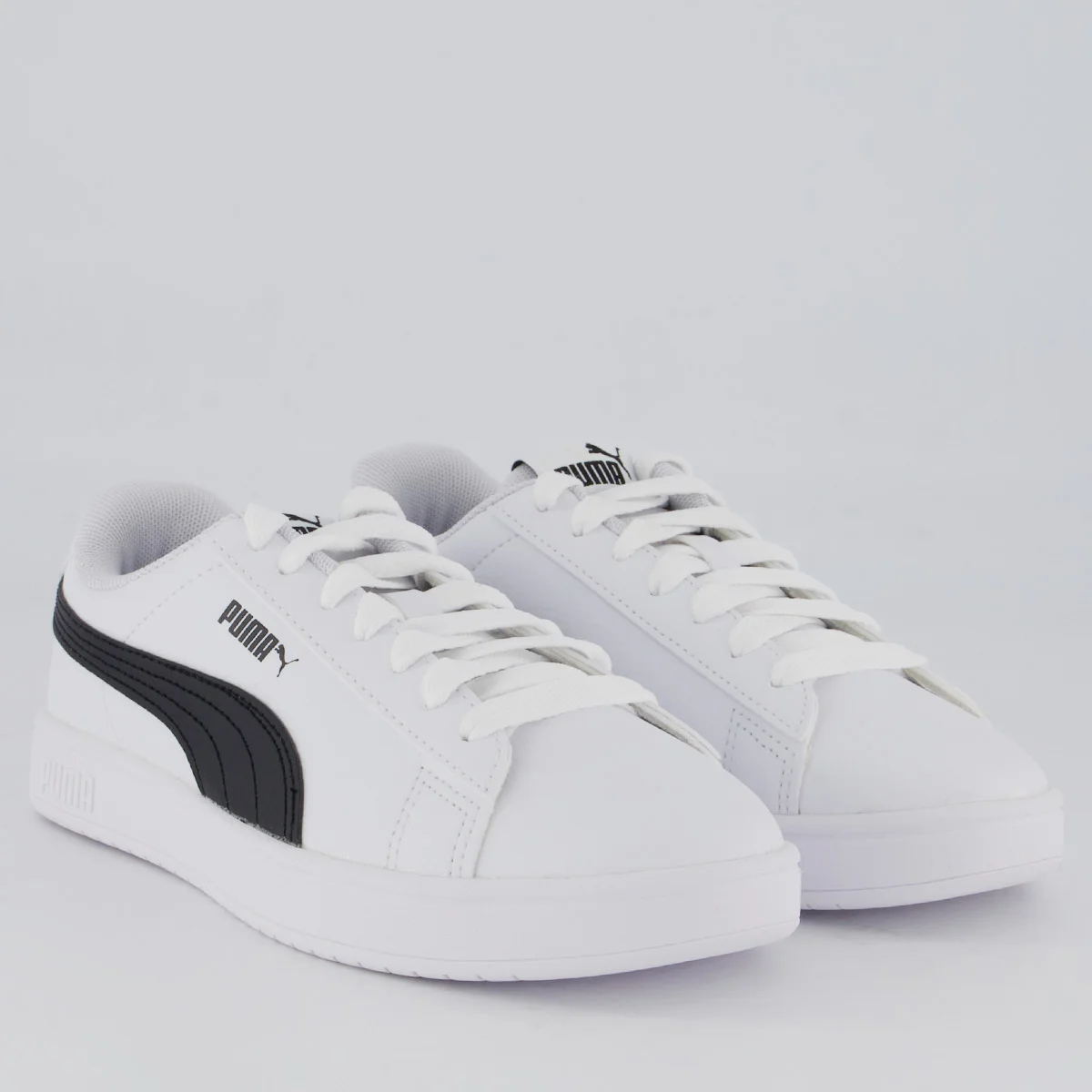 Tênis Puma Rickie Classic Feminino Branco e Preto Branco/Preto 2