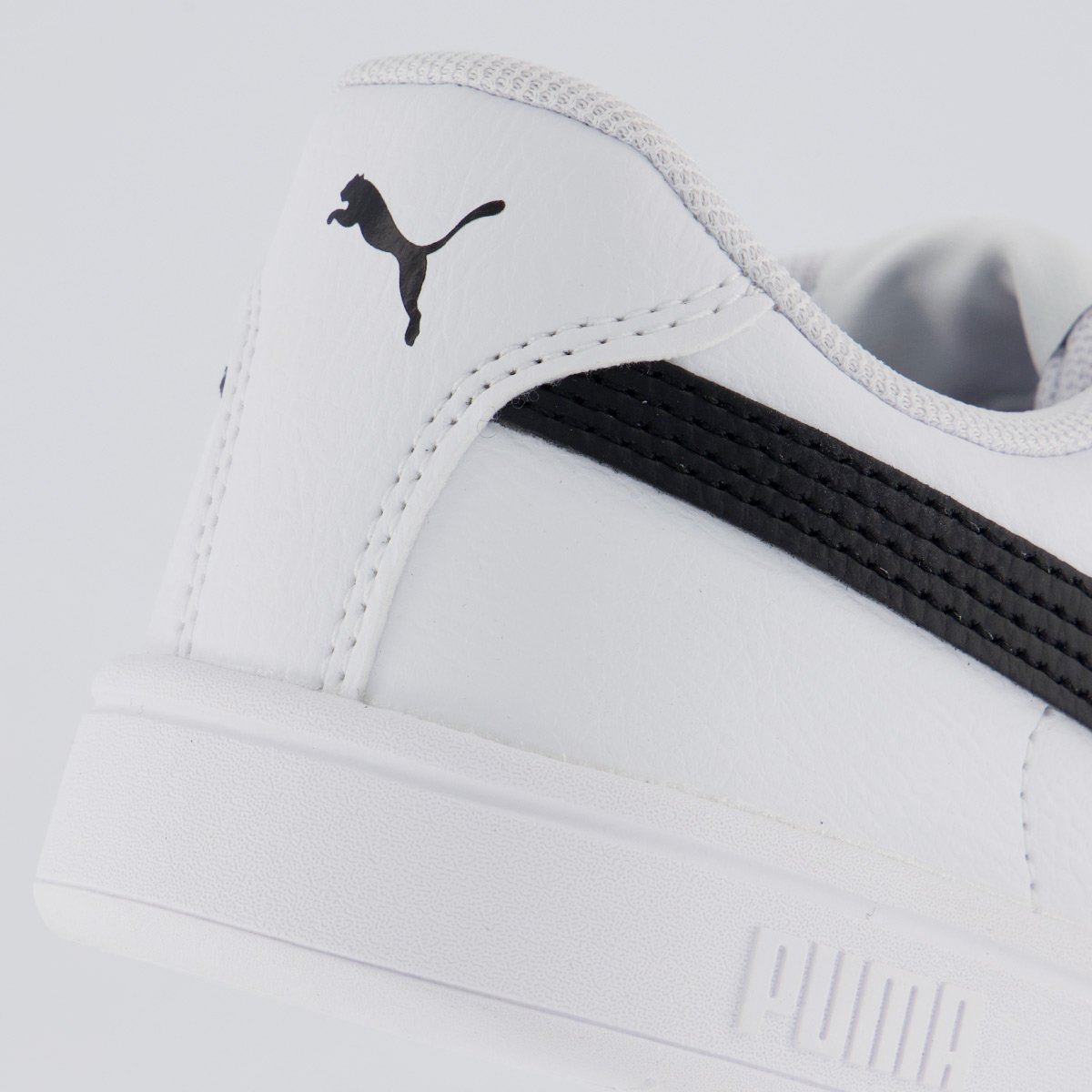 Tênis Puma Rickie Classic Feminino Branco e Preto Branco/Preto 6