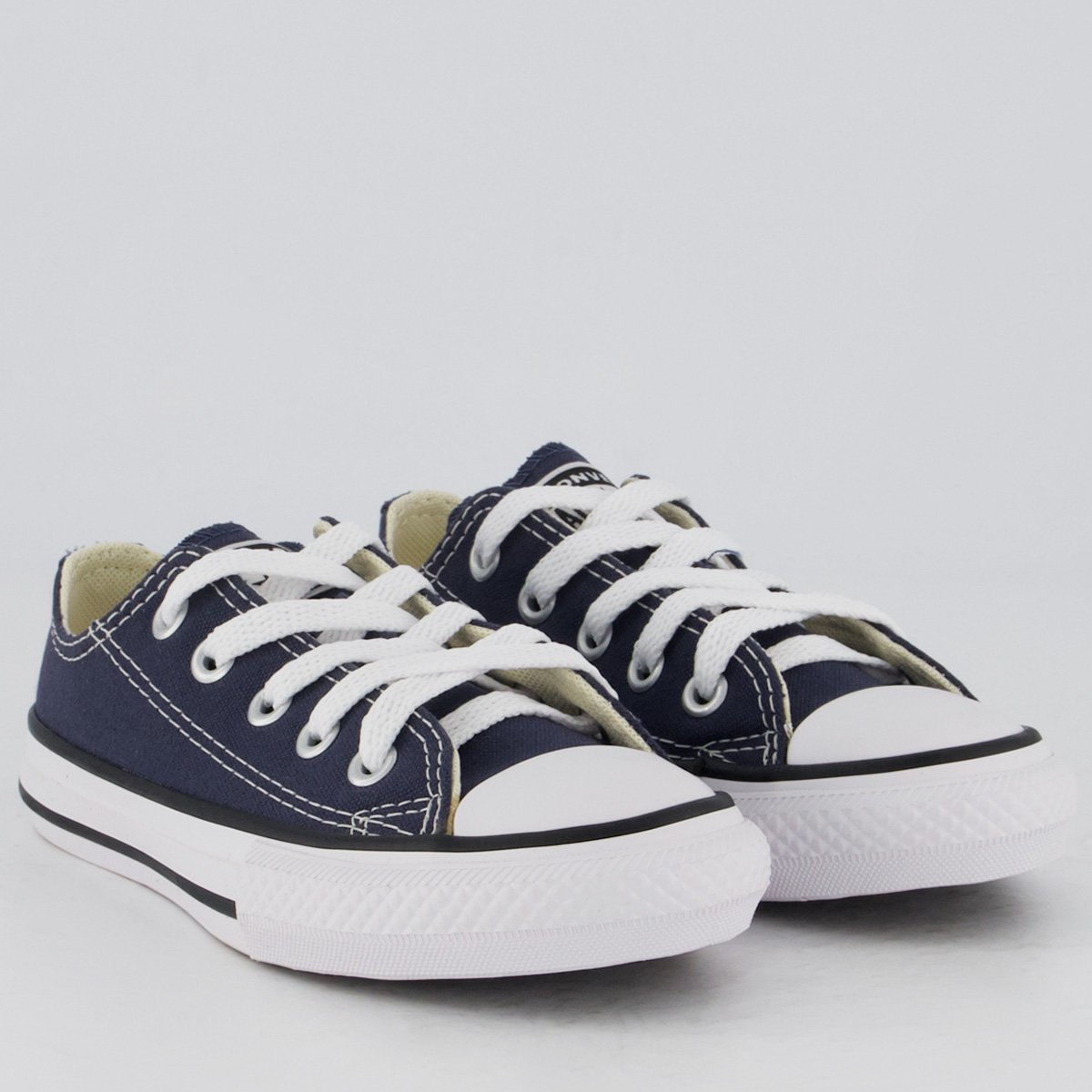 Tênis Converse All Star CT Juvenil Marinho Azul Marinho 3