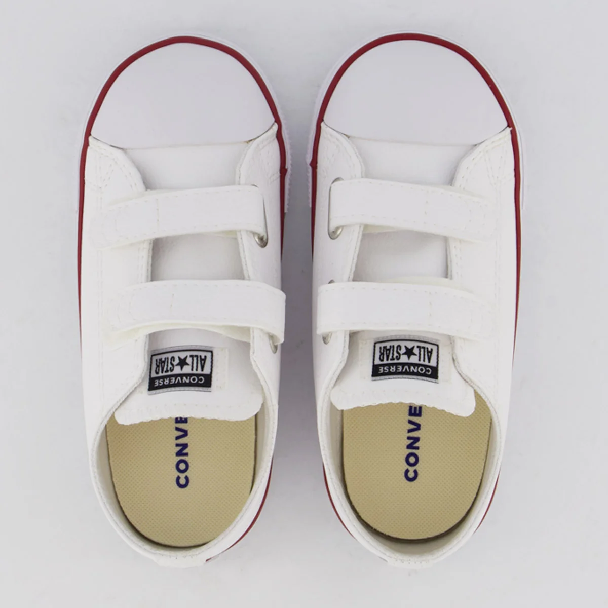 Tênis Converse All Star CT 2V Infantil Branco Branco 4