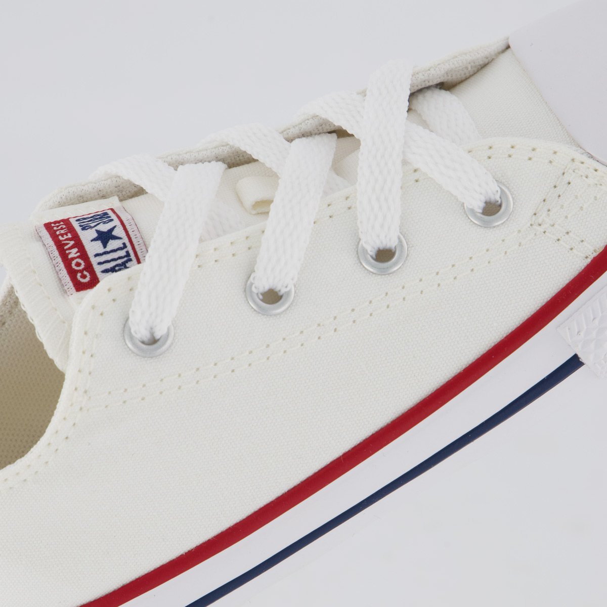 Tênis Converse All Star CT Infantil Branco Branco 7