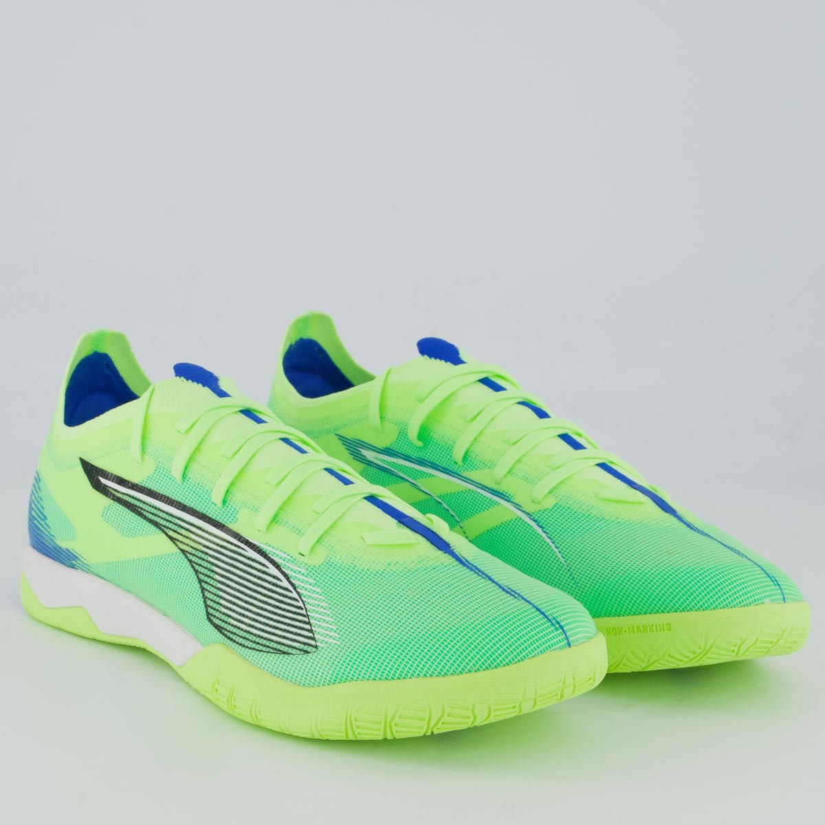 Chuteira Puma Ultra 5 Match Futsal Verde Verde