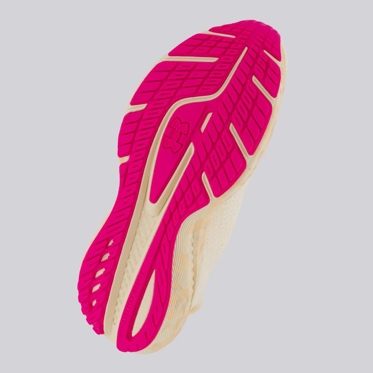 Tênis Under Armour Charged Great Feminino Off White e Rosa White/Rosa 5