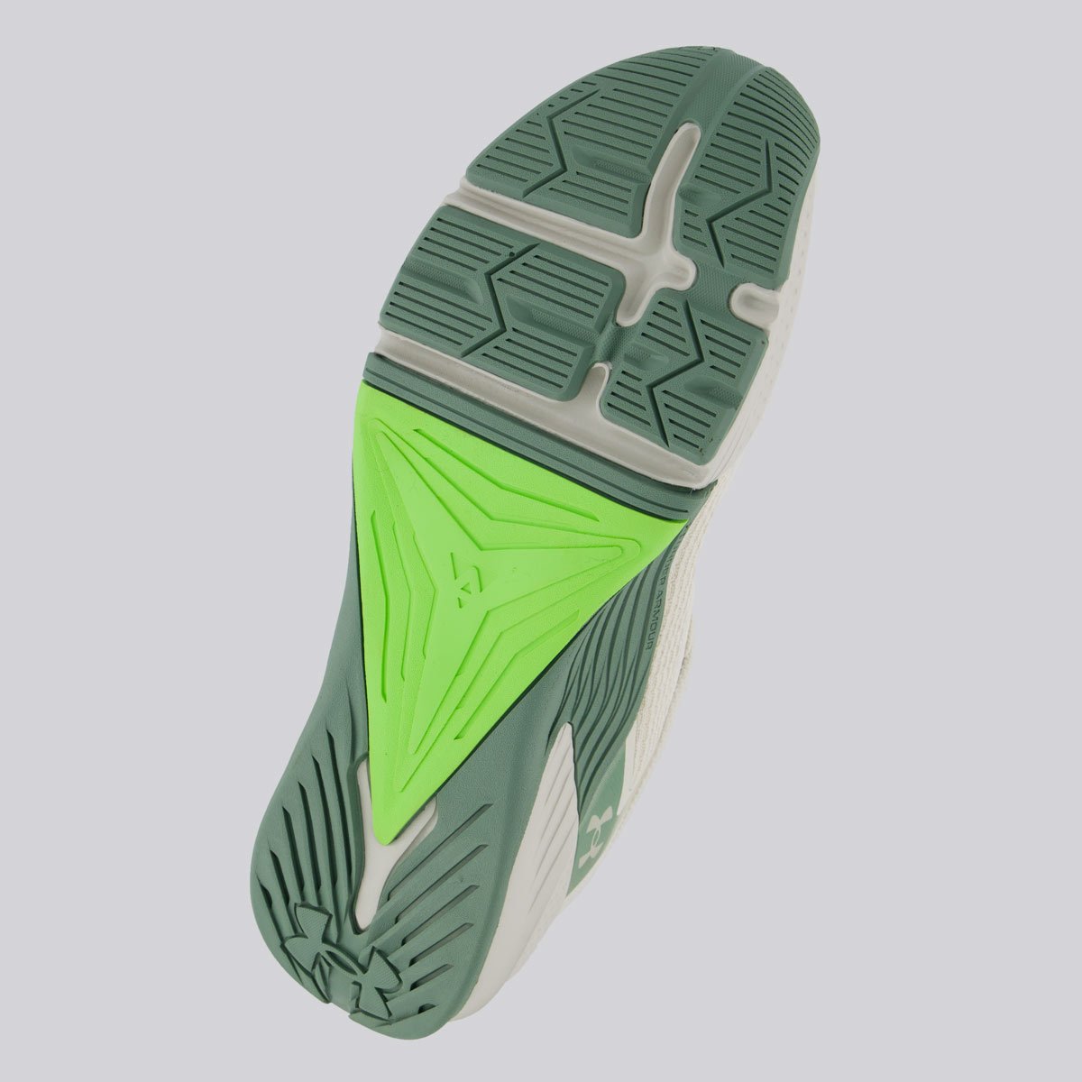 Tênis Under Armour Tribase Reps 2 SE Off White e Verde White/Verde 5