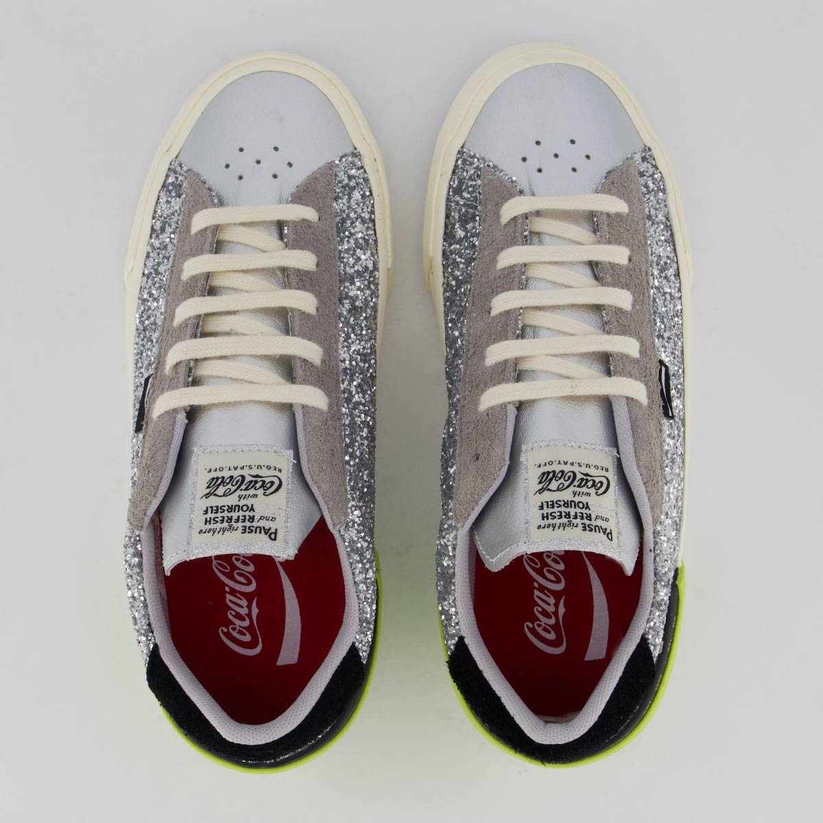 Tênis Coca Cola Rich Feminino Prata Prata 4