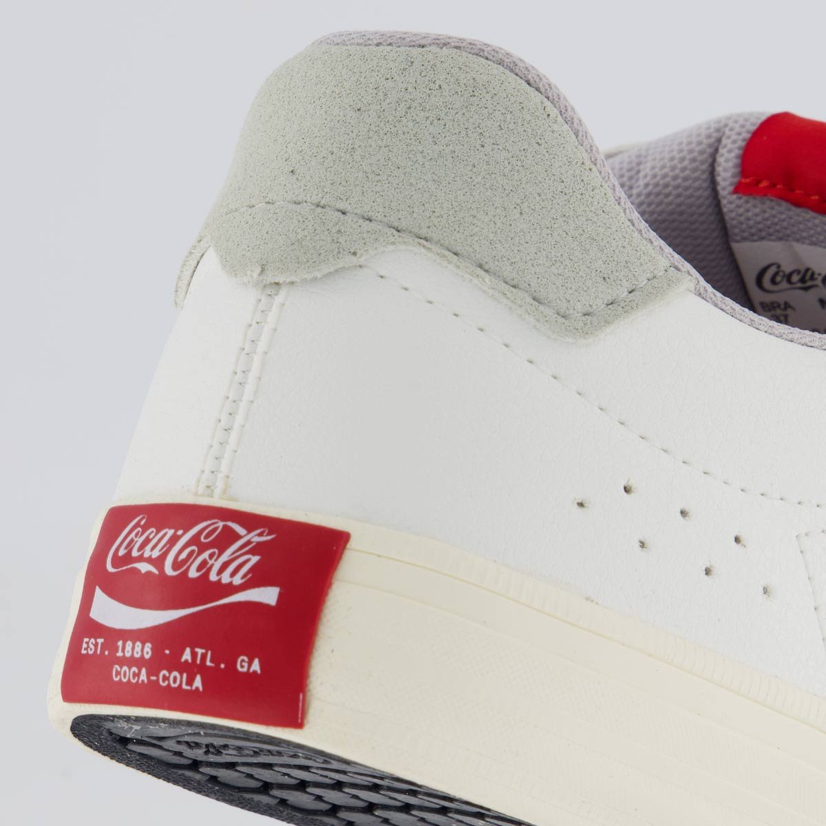 Tênis Coca Cola Aliance Town Feminino Branco e Vermelho Branco/Vermelho 6