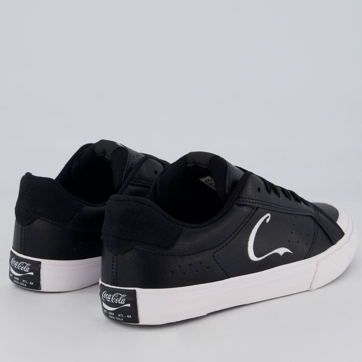Tênis Coca Cola Aliance Town Feminino Preto Preto 3
