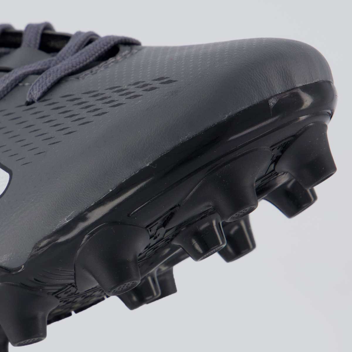 Chuteira Umbro Fast II Campo Juvenil Cinza e Preto Cinza/Preto 8