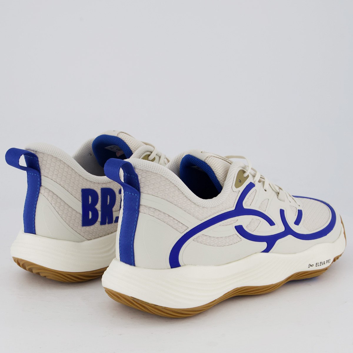 Tênis Olympikus Quadra BR1 Off White e Azul Off White/Azul 3