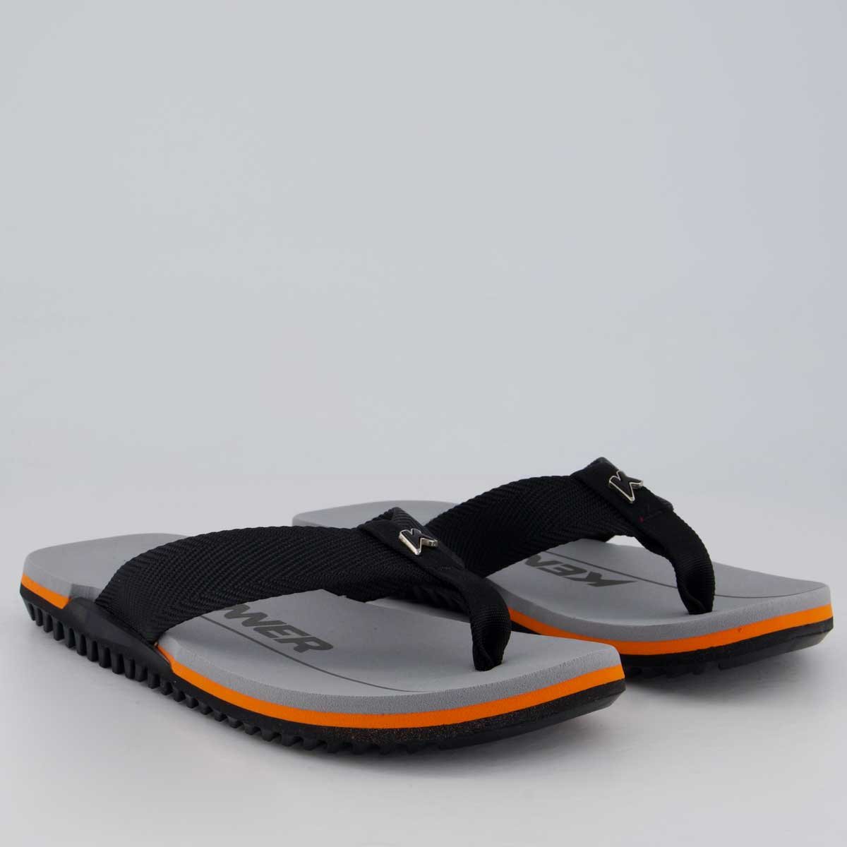 Chinelo Kenner Nk6 PRO Cinza Cinza 3