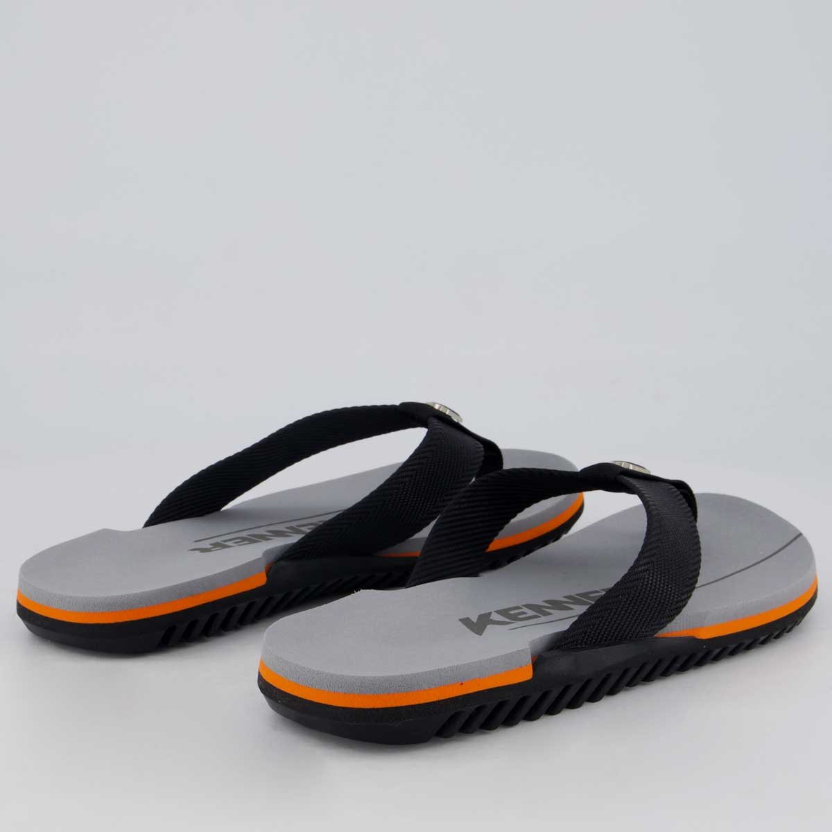 Chinelo Kenner Nk6 PRO Cinza Cinza 4