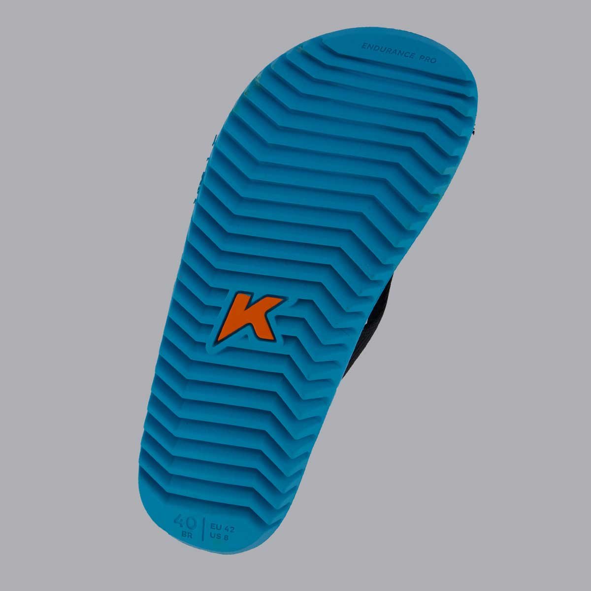Chinelo Kenner NK6 Preto e Azul