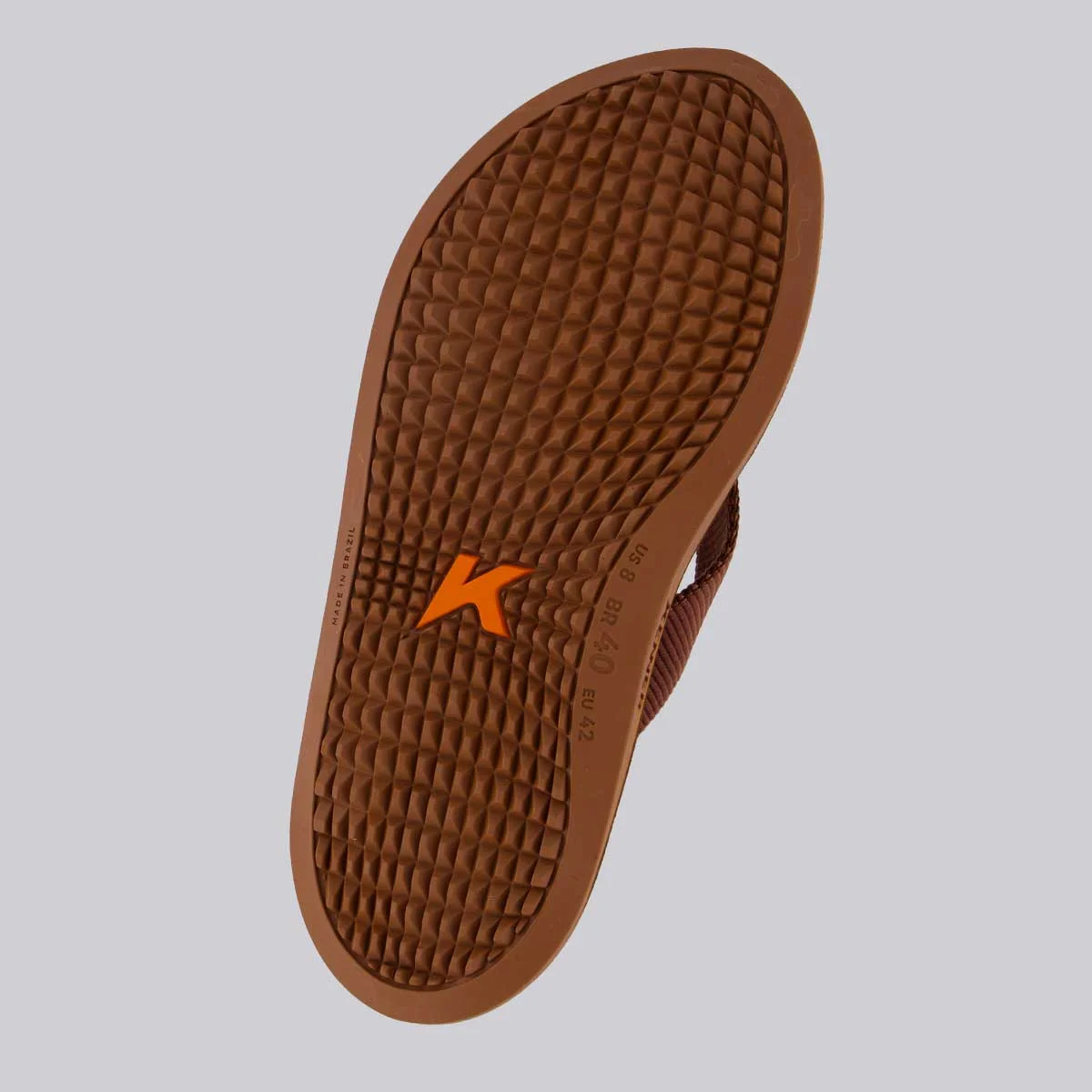 Chinelo Kenner Legend Pro Marrom Marrom 5