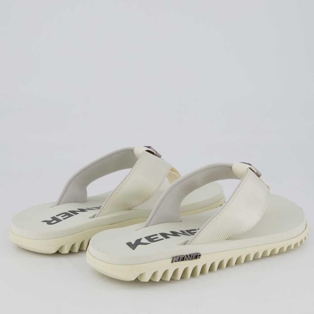 Chinelo Kenner Kivah Branco Branco 4