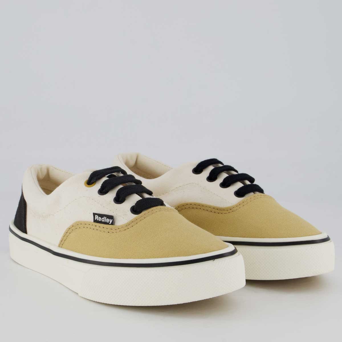 Tênis Redley Confort II Caramelo e Preto 2