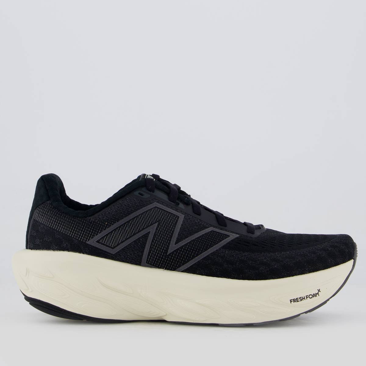 Tênis New Balance Fresh Foam X 1080 V14 Feminino Preto e Bege Preto/Bege 1