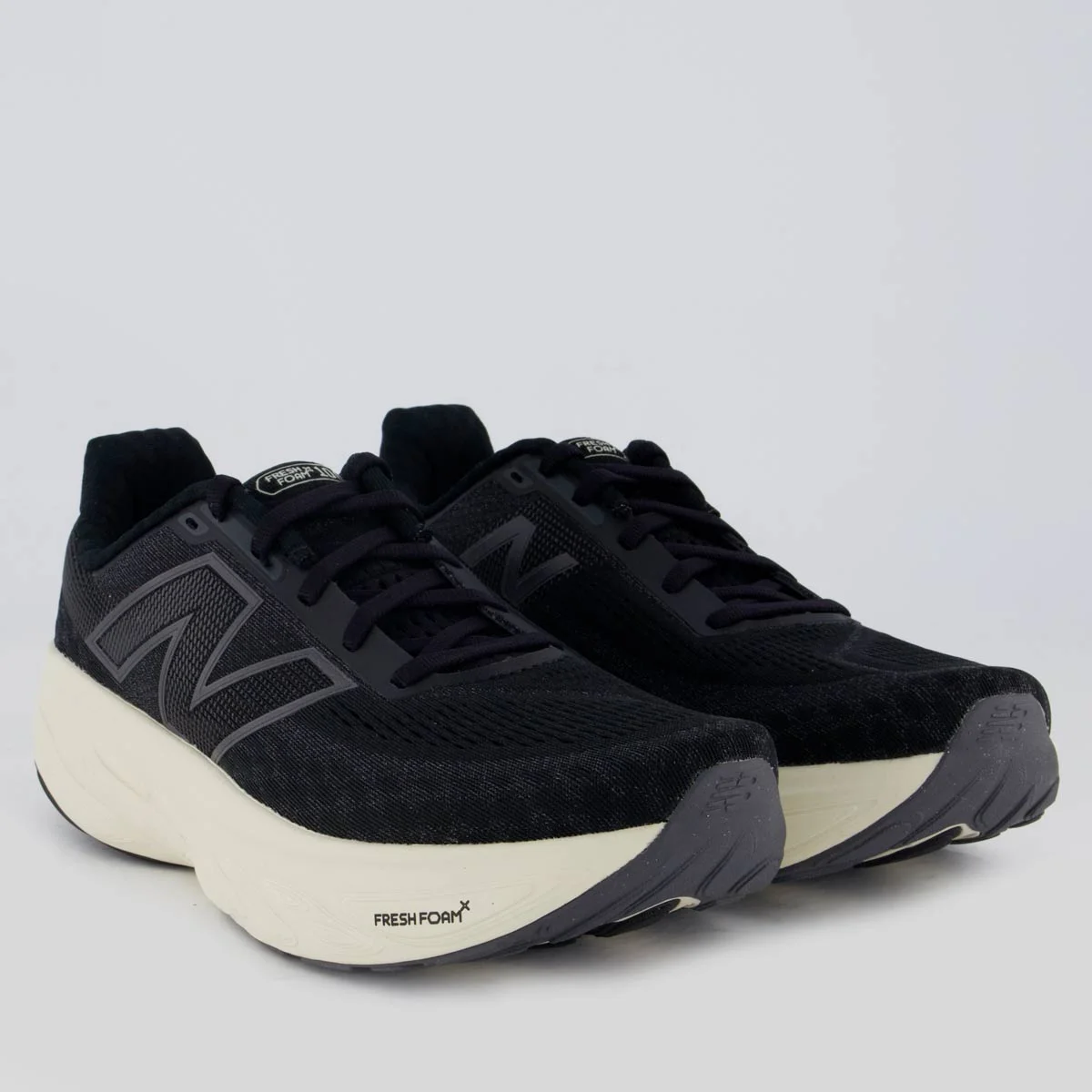 Tênis New Balance Fresh Foam X 1080 V14 Feminino Preto e Bege Preto/Bege 2