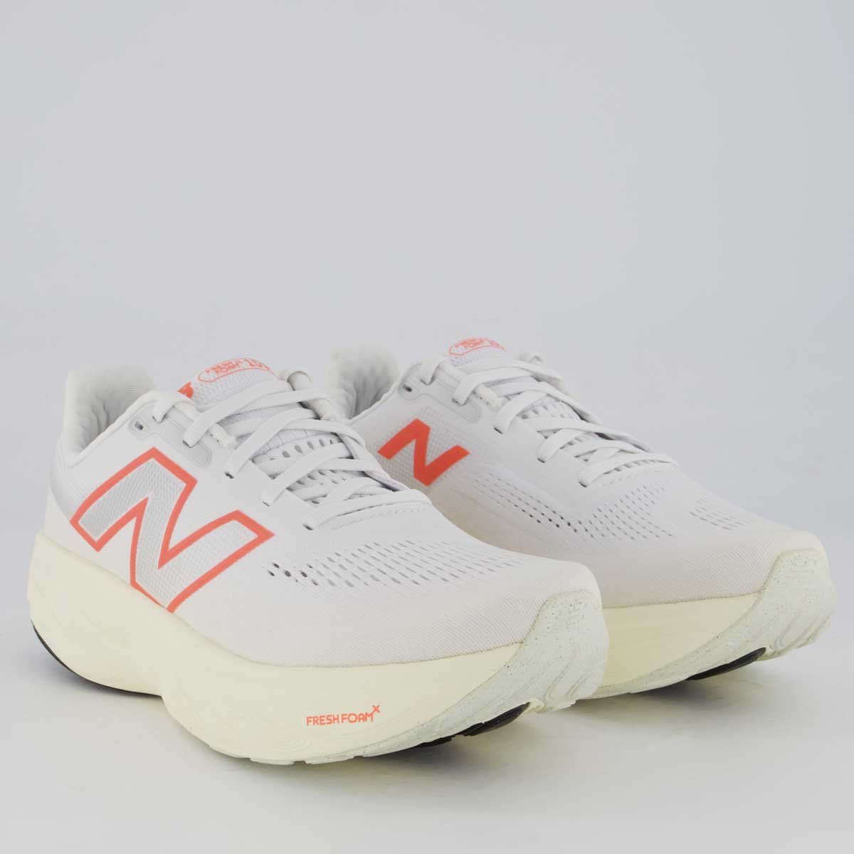 Tênis New Balance Fresh Foam X 1080 V14 Feminino Branco Branco 2