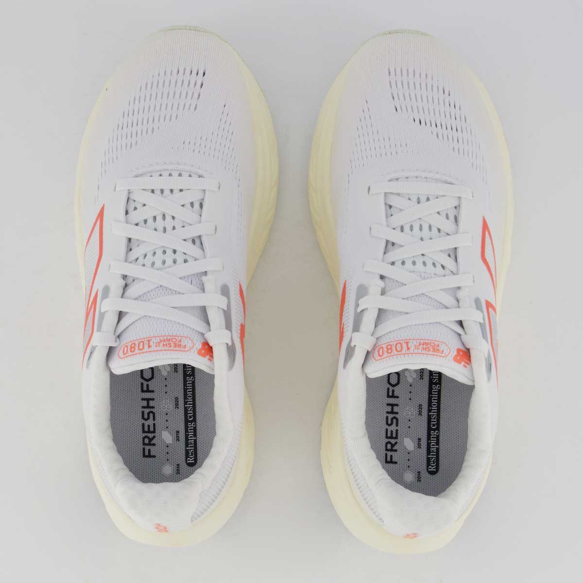 Tênis New Balance Fresh Foam X 1080 V14 Feminino Branco Branco 4