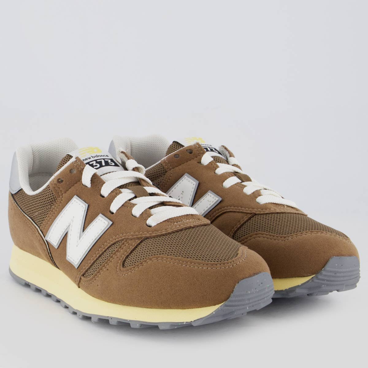 Tênis New Balance 373 V2 Feminino Marrom Claro Marrom 2