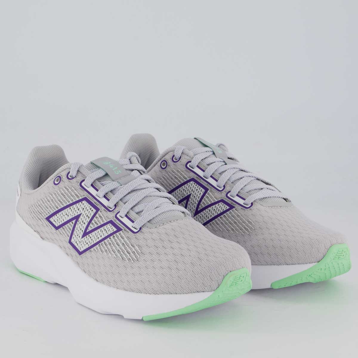 Tênis New Balance 413 V3 Feminino Cinza Cinza 2